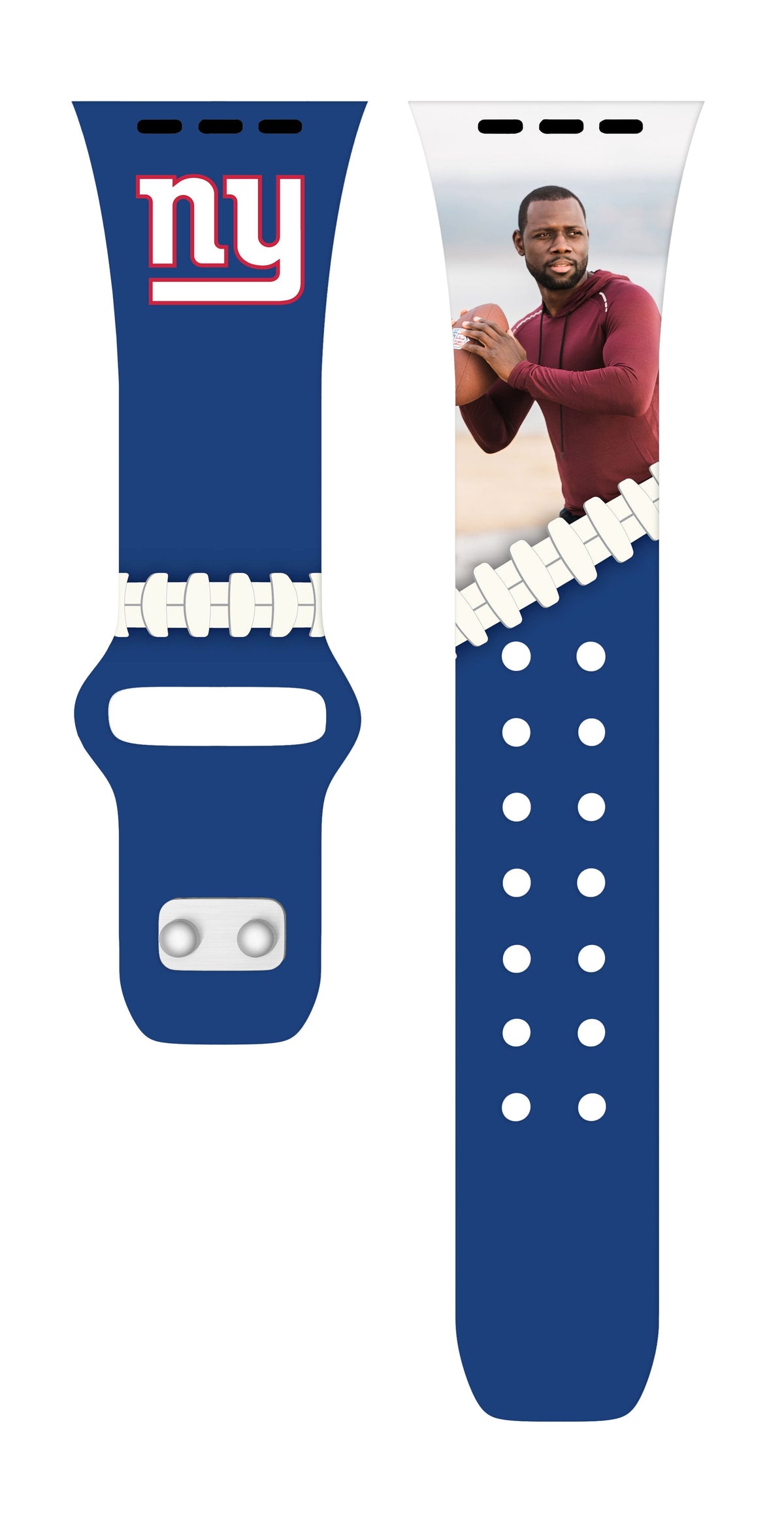 New York Giants Custom Photo HD Apple Watch Band