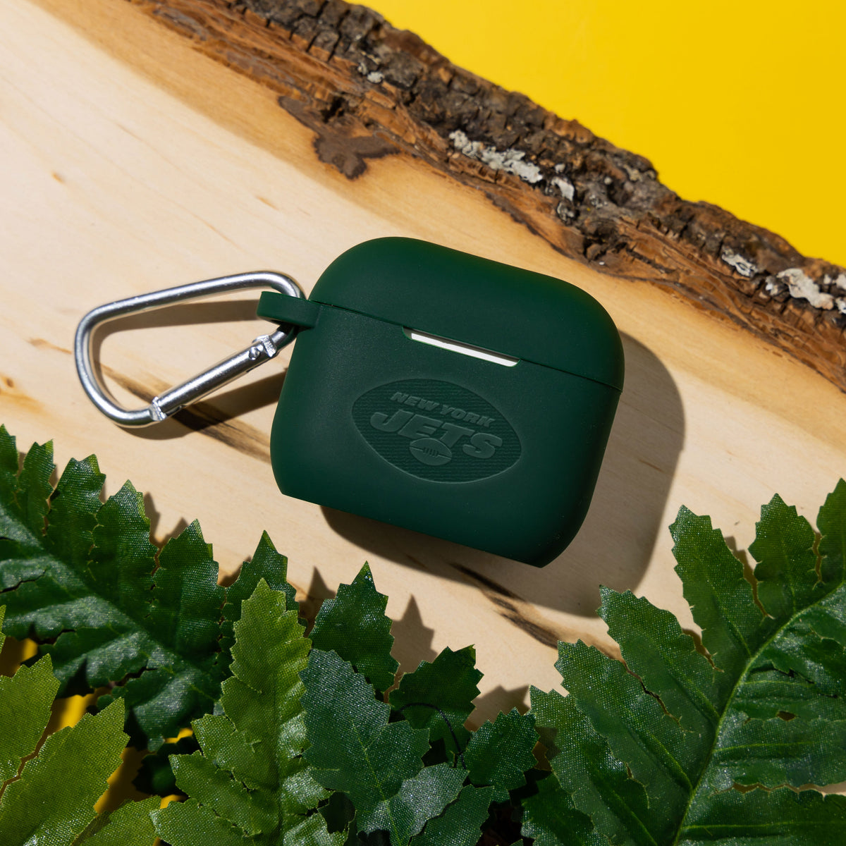 New York Jets Engraved Apple Airpods Gen 3 Case Cover