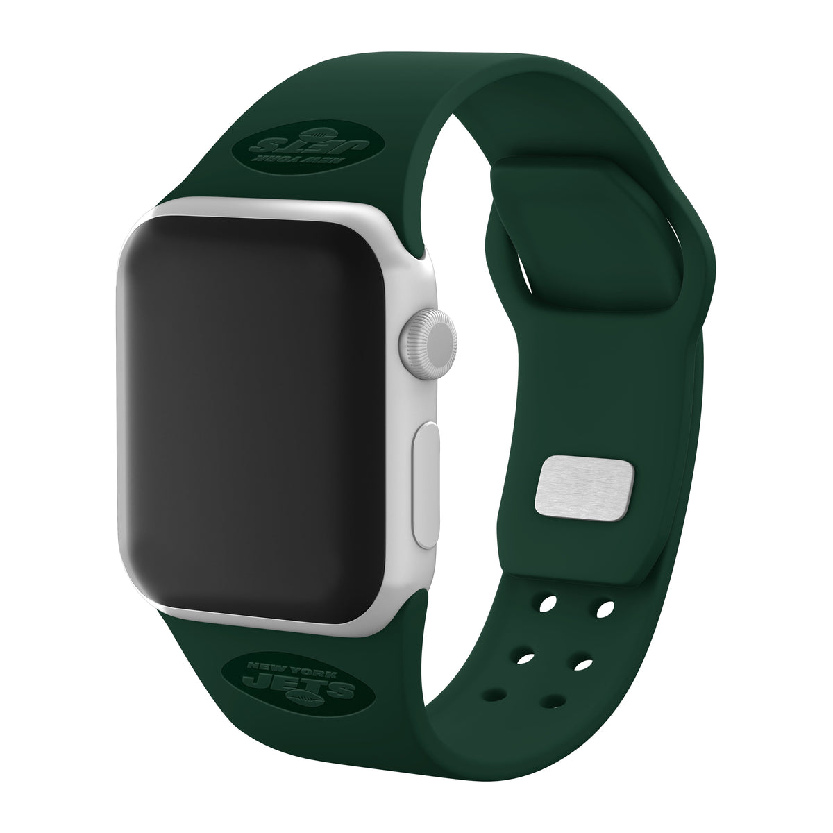 New York Jets Engraved Apple Watch Band - Game Time