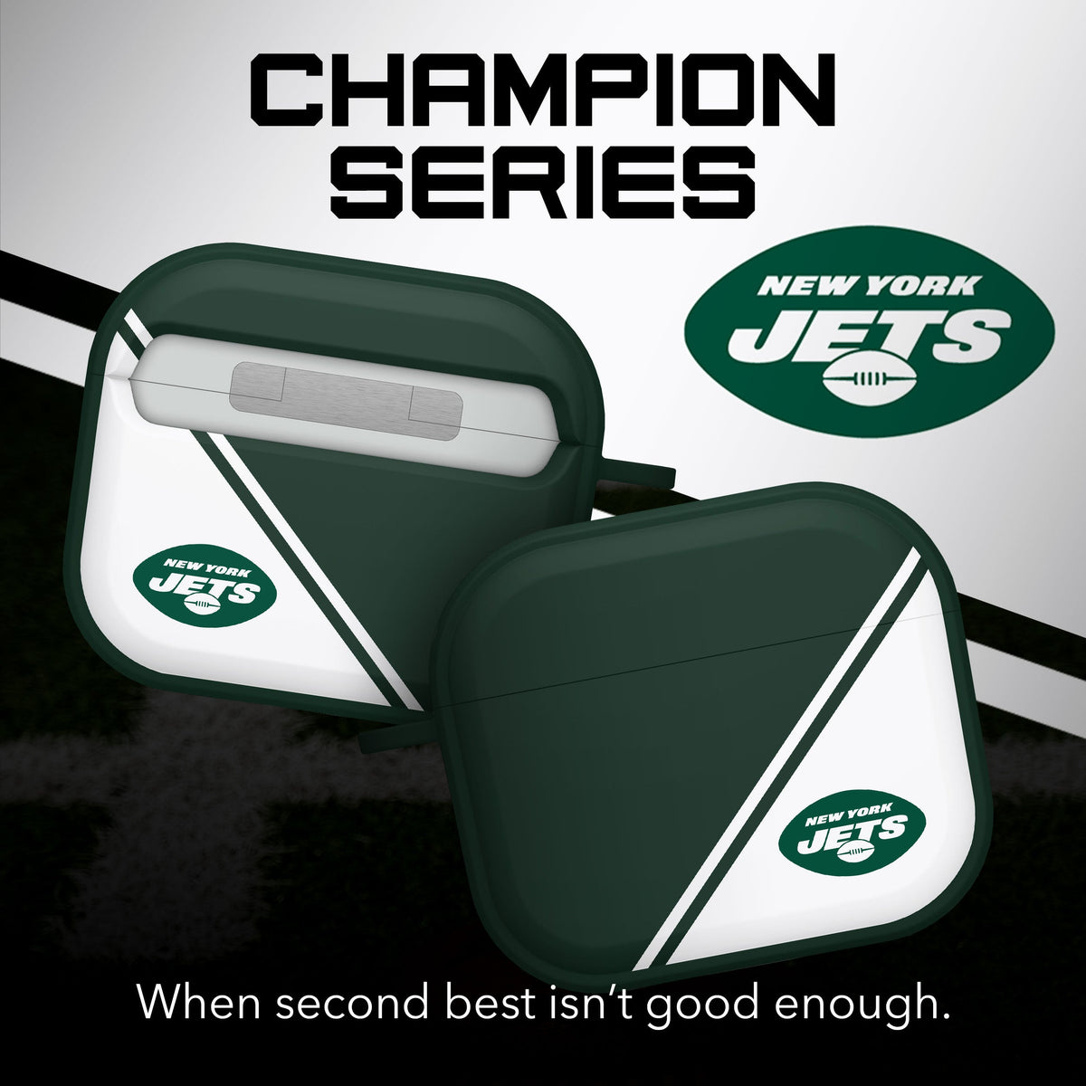 New York Jets HDX Champion Series Apple AirPods Gen 3 Case Cover