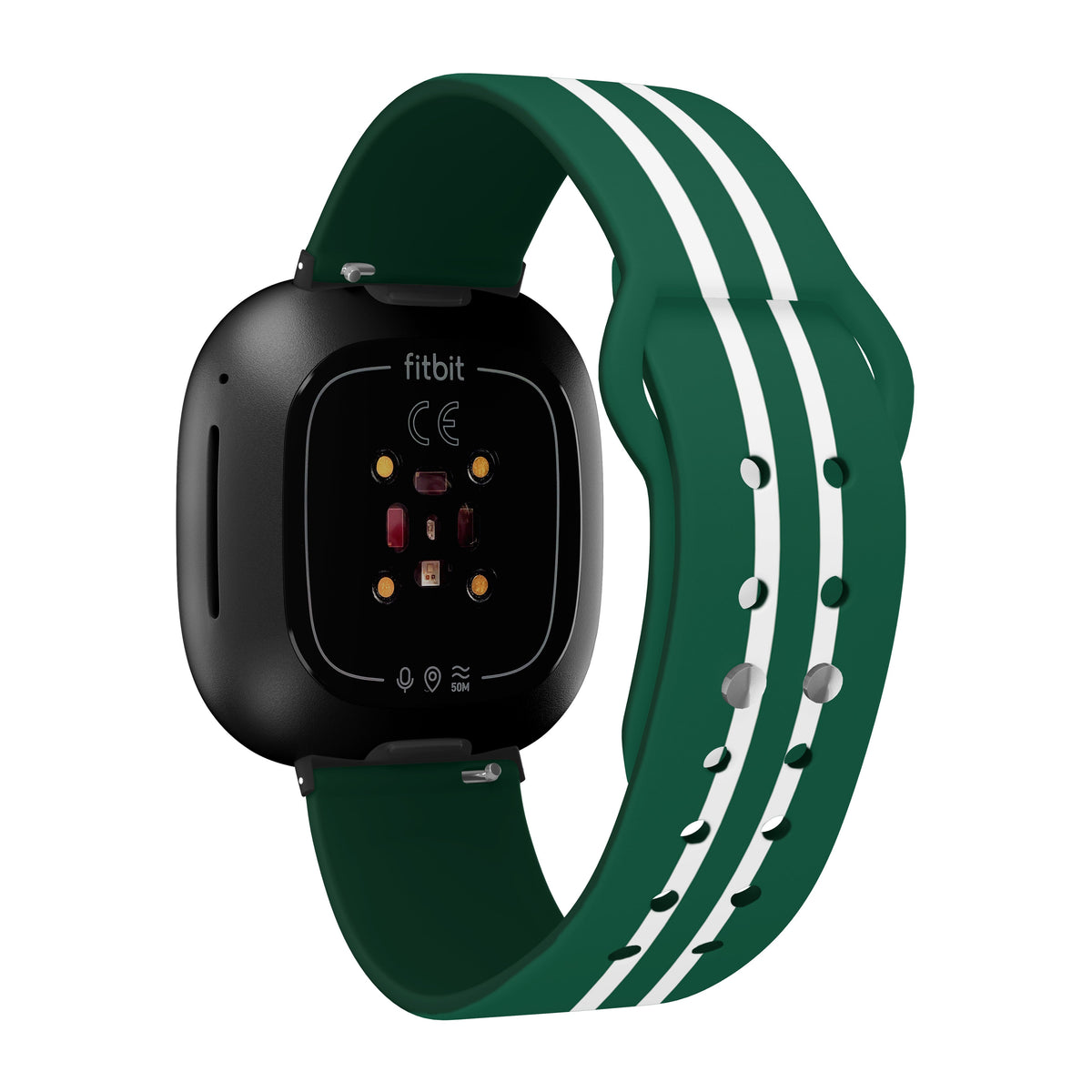 New York Jets HD Fitbit Versa 3 and Sense Watch Band
