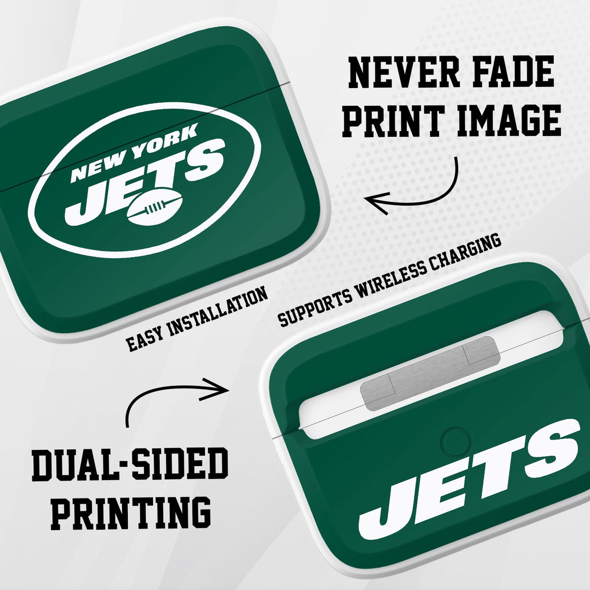 New York Jets HDX Apple AirPods Pro Case Cover