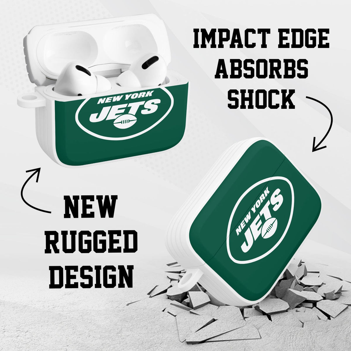 New York Jets HDX Apple AirPods Pro Case Cover