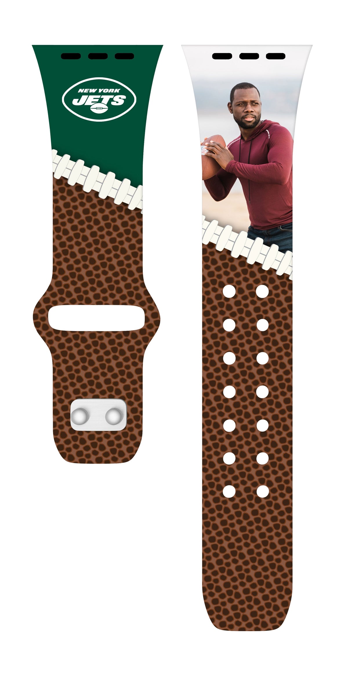 New York Jets Custom Photo HD Apple Watch Band