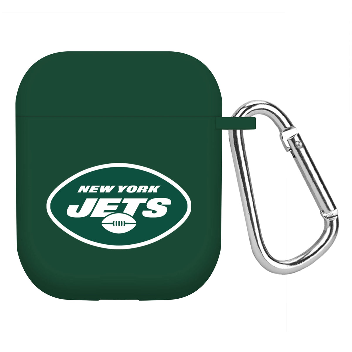 New York Jets Custom Name HD Apple AirPods Gen 1 &amp; 2 Case Cover (Green)