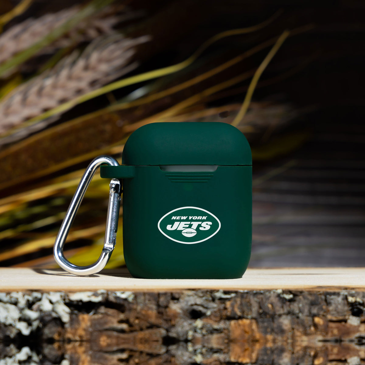 Game Time New York Jets Silicone Case Cover for Apple AirPods Battery Case