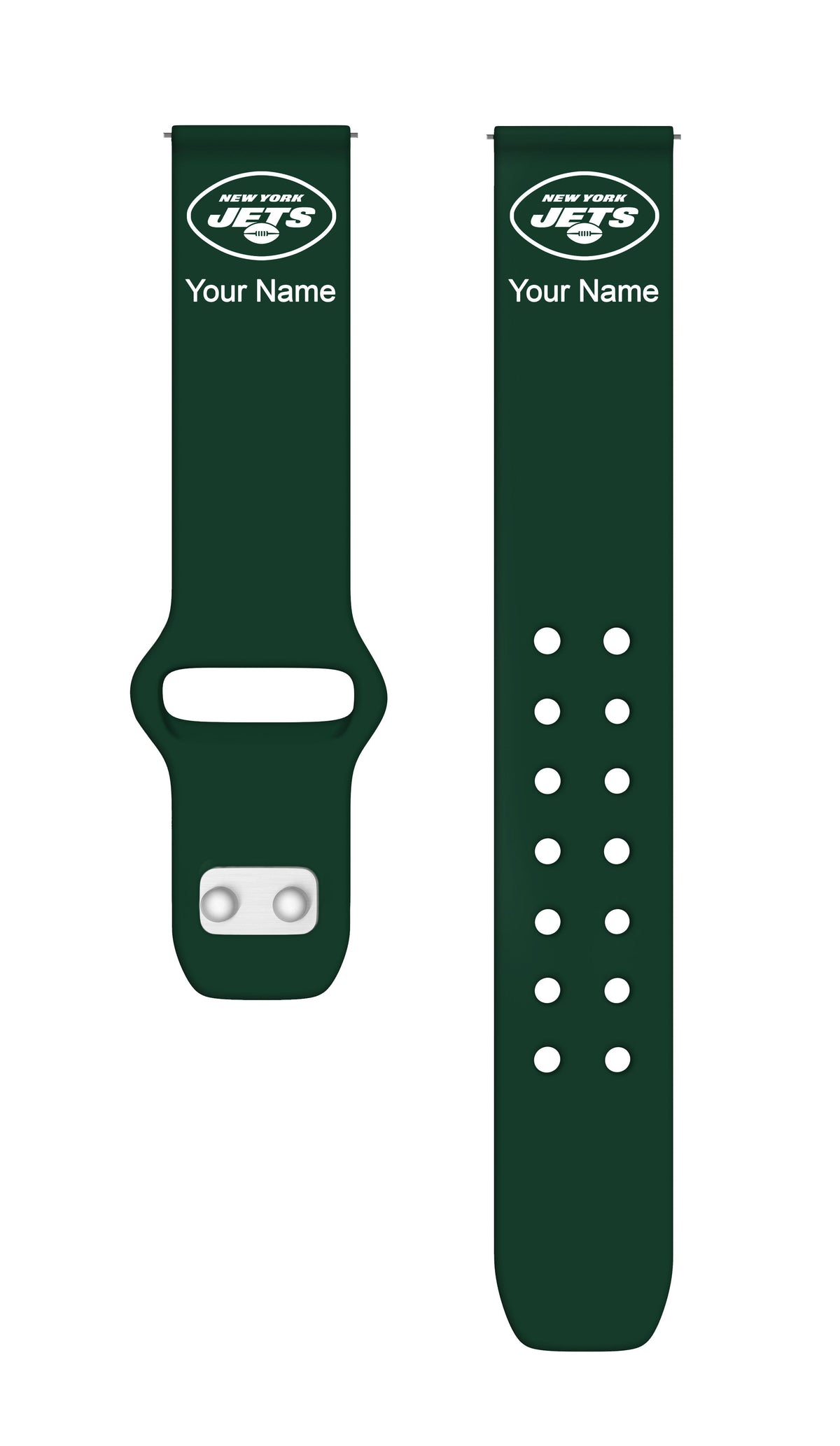 GAME TIME New York Jets Custom Name HD Quick Change Watch Band