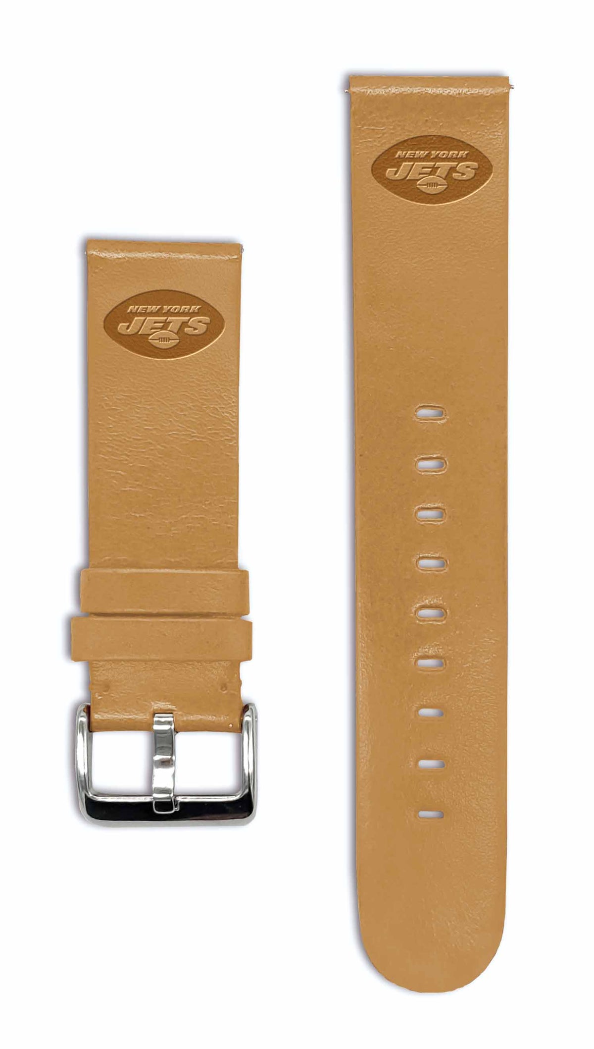 New York Jets Quick Change Leather Watch Band - USA Sewn - AffinityBands