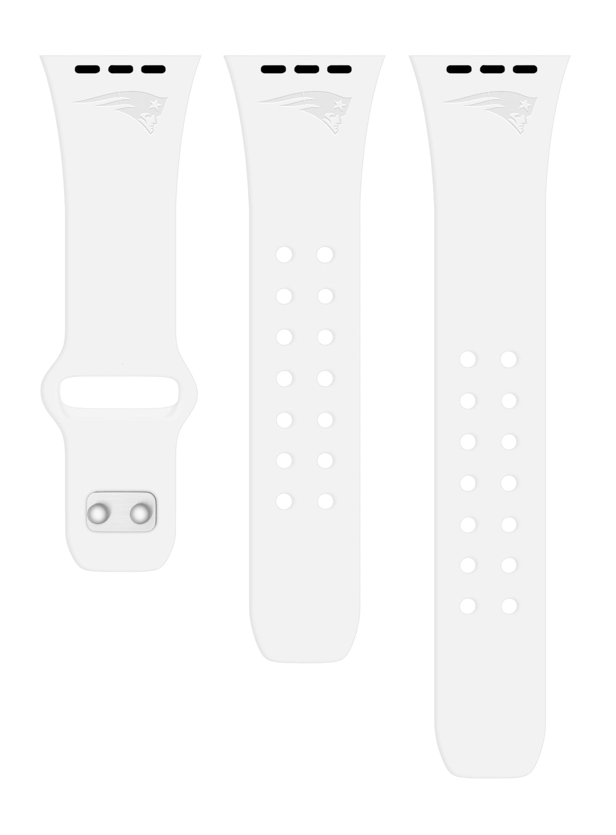 New England Patriots Engraved Apple Watch Band - Game Time