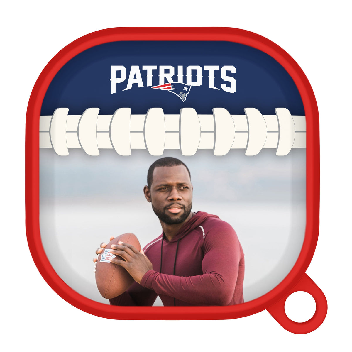 New England Patriots Custom Photo HDX Samsung Galaxy Buds Pro Case Cover