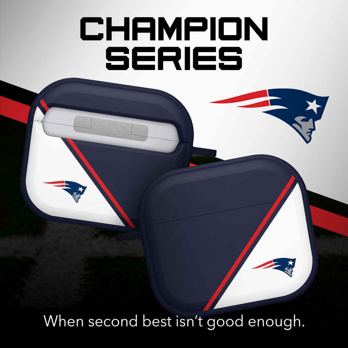 New England Patriots HDX Champion Series Apple AirPods Gen 3 Case Cover
