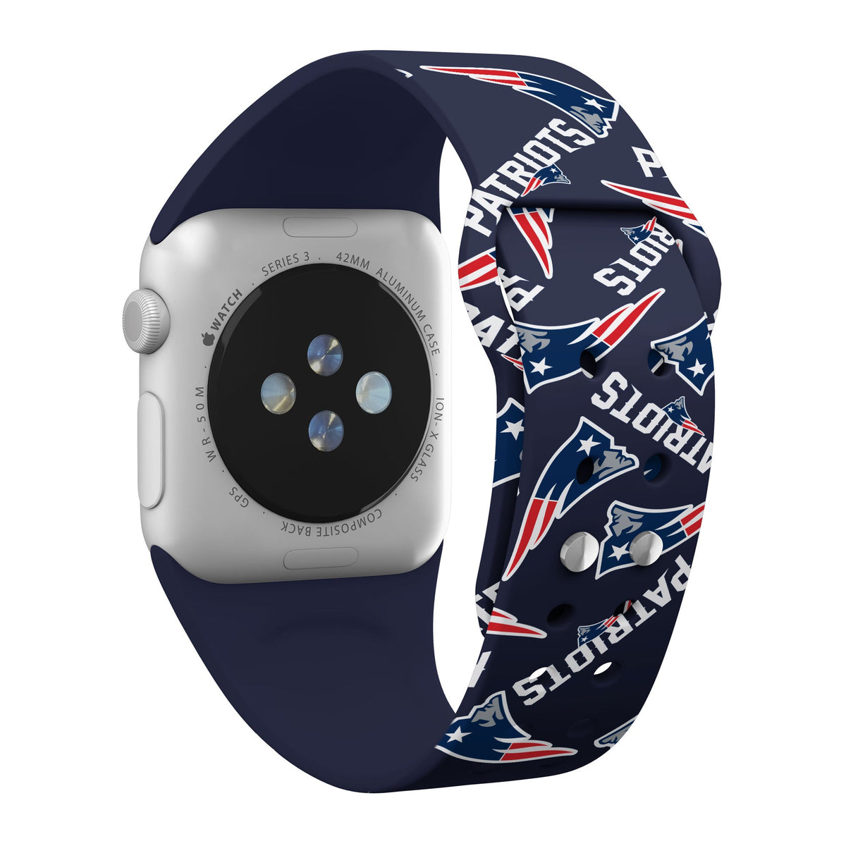 New England Patriots HD Apple Watch Band