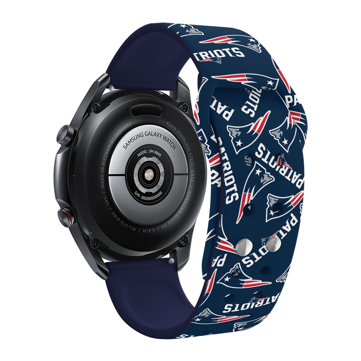 Game Time New England Patriots HD Watch Band