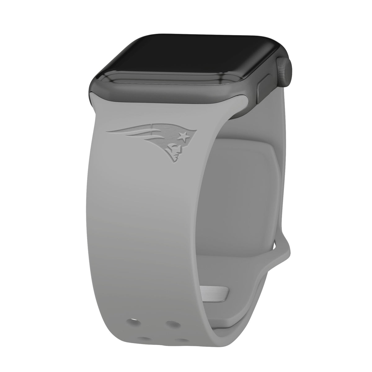 Game Time New England Patriots Engraved Apple Watch Band