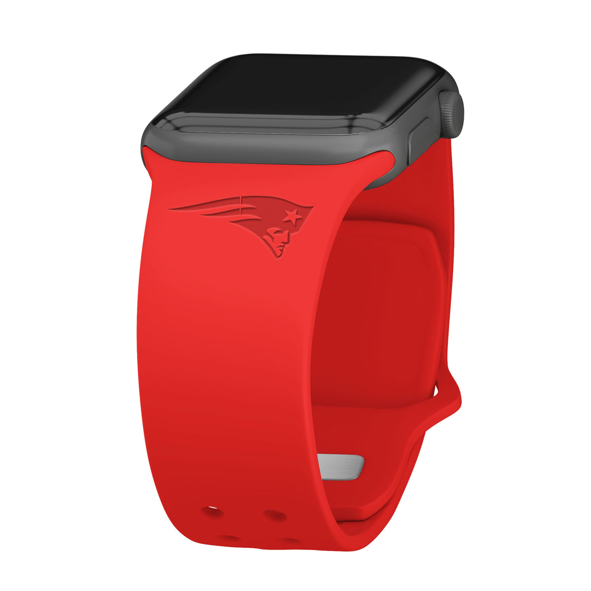 Game Time New England Patriots Engraved Apple Watch Band