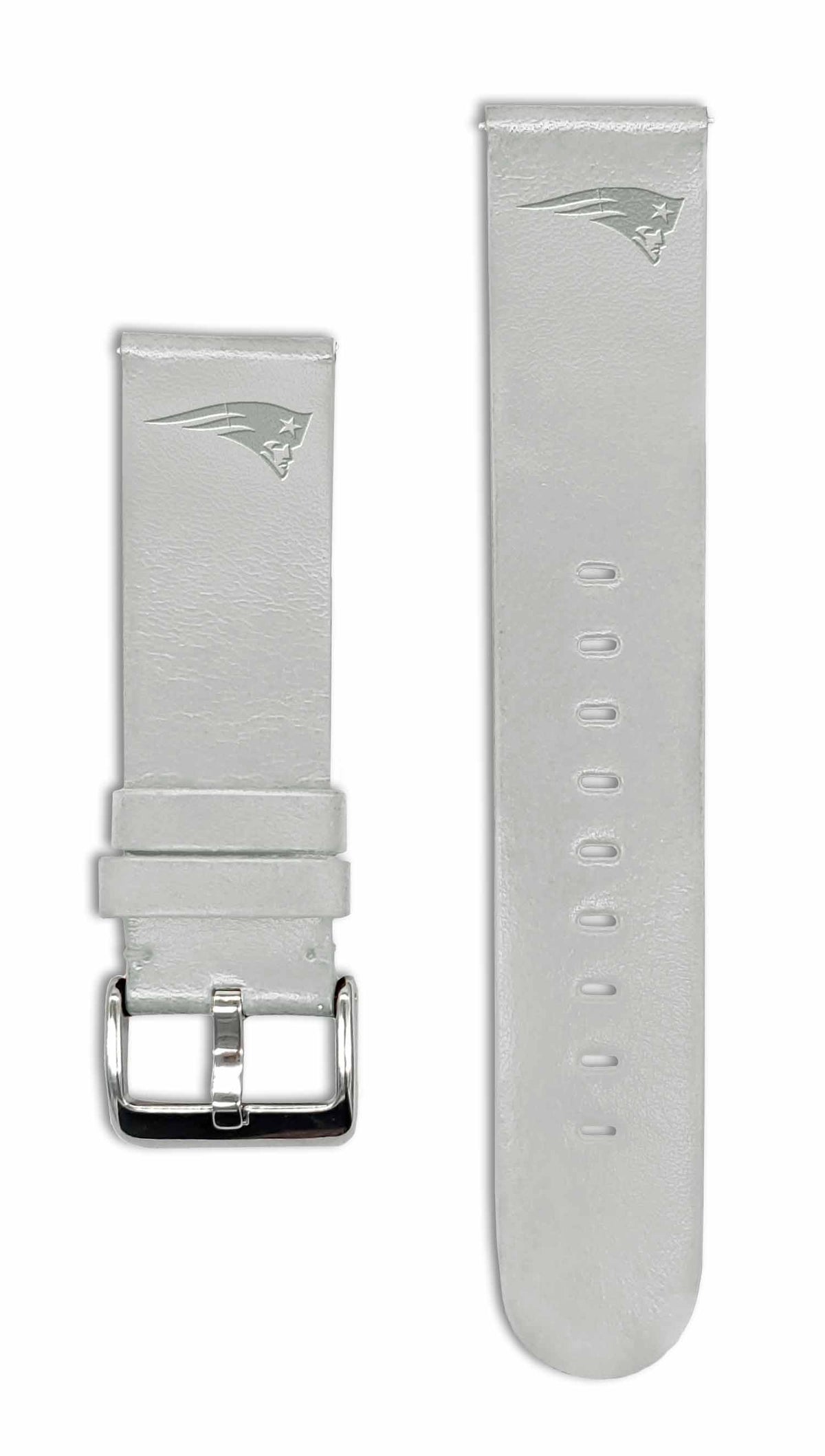 New England Patriots Quick Change Leather Watch Band - USA Sewn - AffinityBands