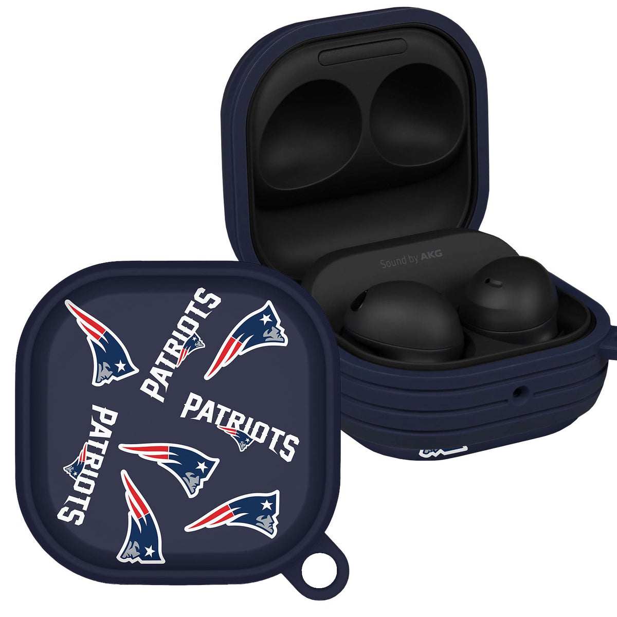 New England Patriots HDX Samsung Galaxy Buds Pro Case Cover