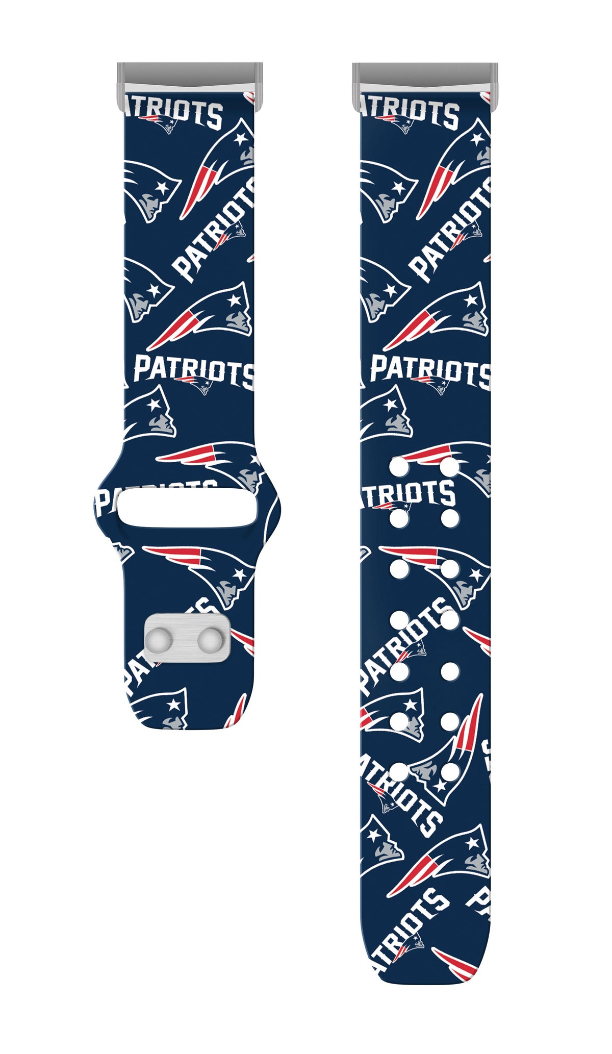 New England Patriots HD Fitbit Versa 3 and Sense Watch Band