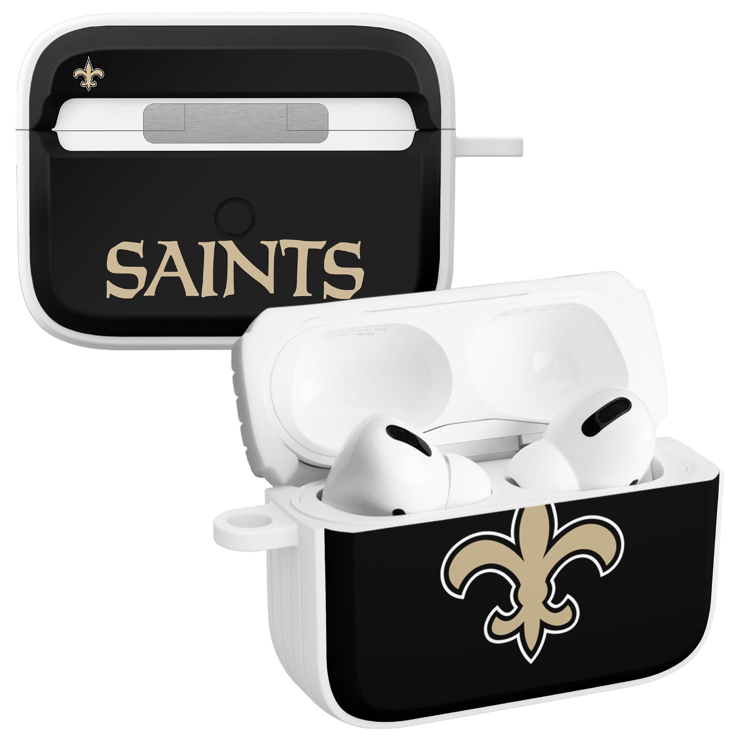 New Orleans Saints HDX Apple AirPods Pro 1 & 2 Case Cover