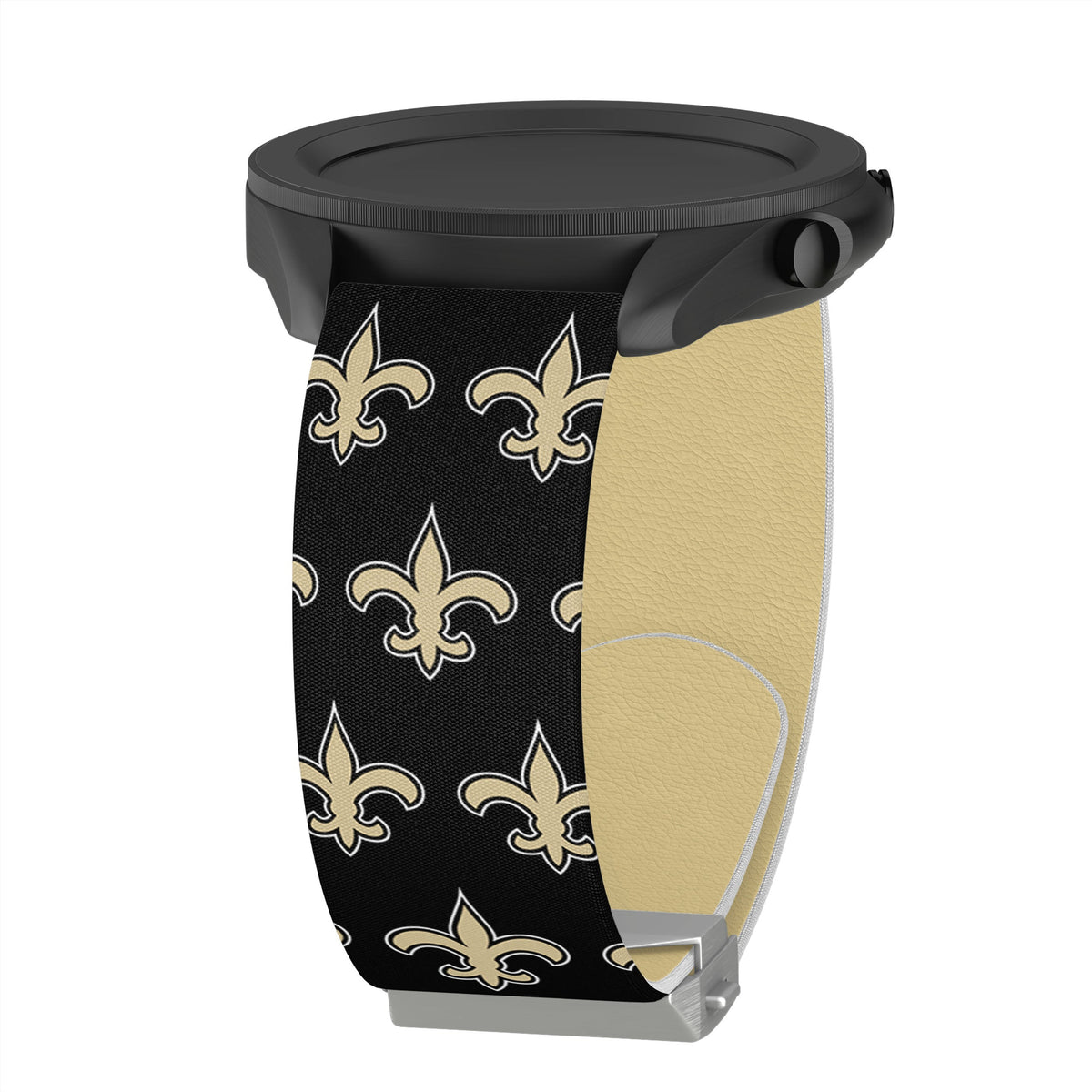 Game Time New Orleans Saints Signature Series Quick Change Watch Band With Engraved Buckle