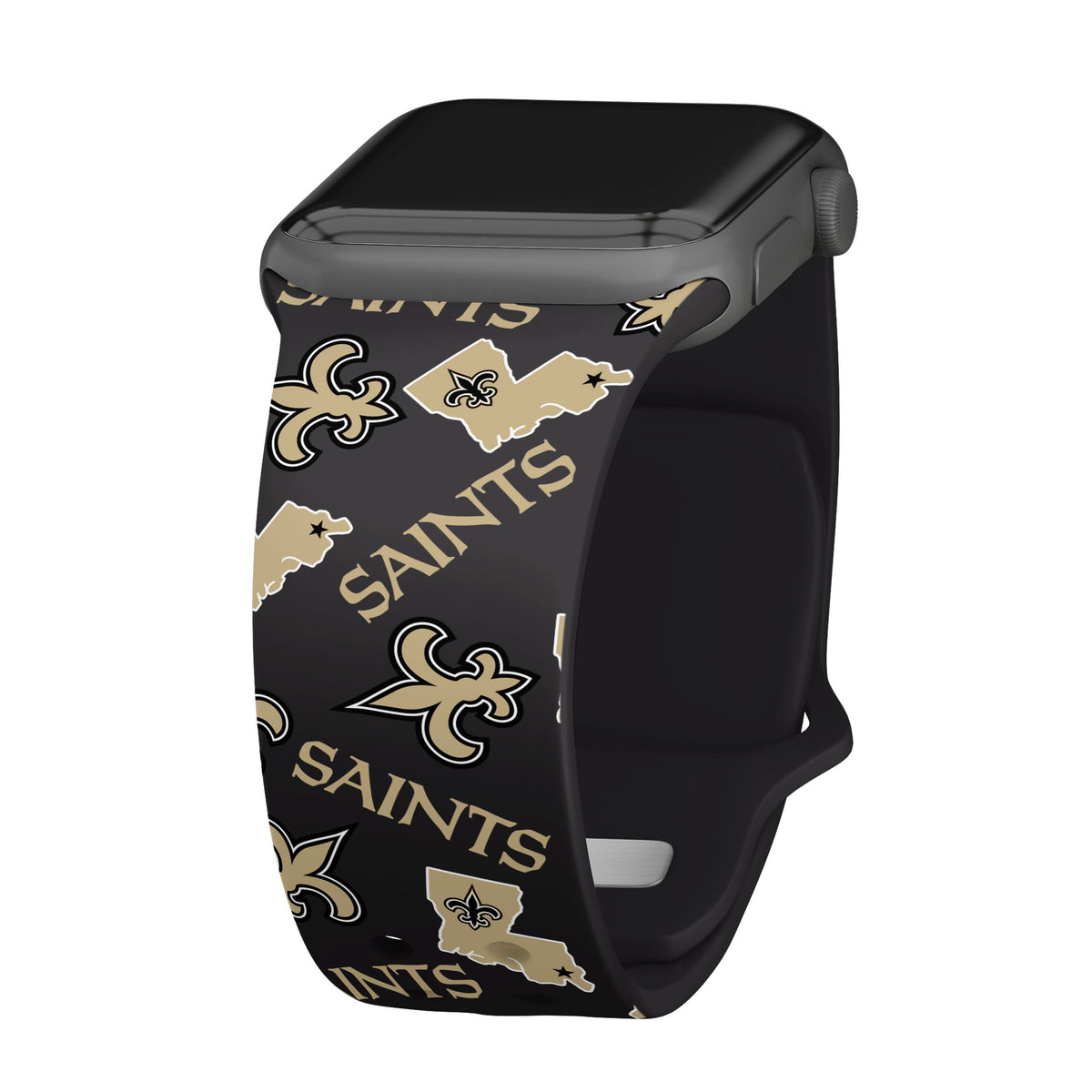New Orleans Saints HD Apple Watch Band