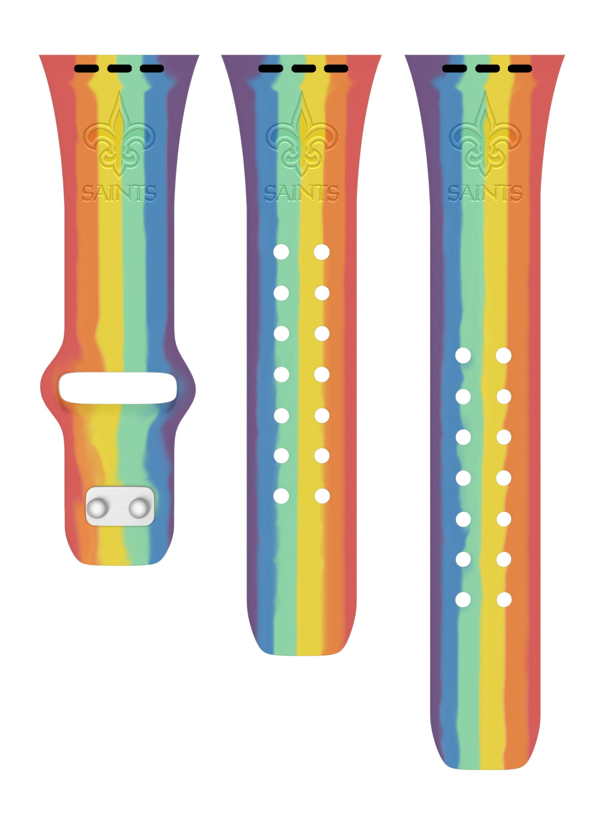 Game Time New Orleans Saints Engraved Apple Watch Band