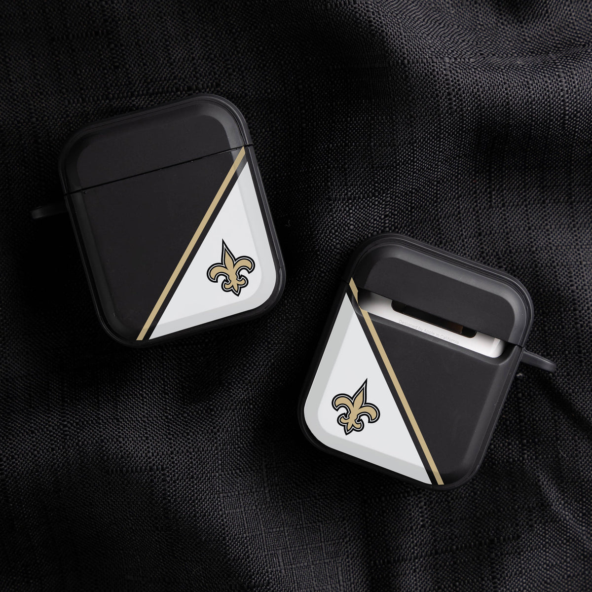 New Orleans Saints HDX Champion Series Apple AirPods Gen 1 &amp; 2 Case Cover