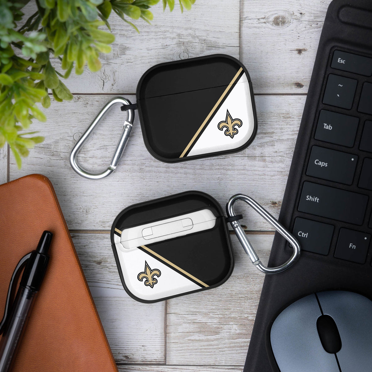 New Orleans Saints HDX Champion Series Apple AirPods Gen 3 Case Cover