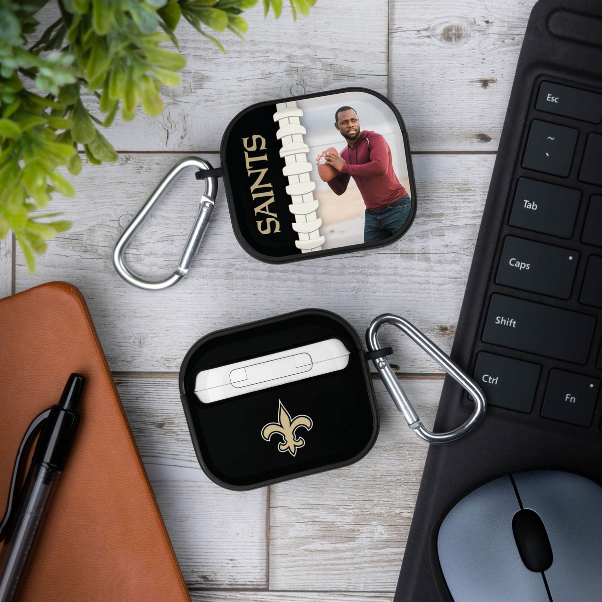 New Orleans Saints Custom Photo HDX Apple AirPods Gen 3 Case Cover