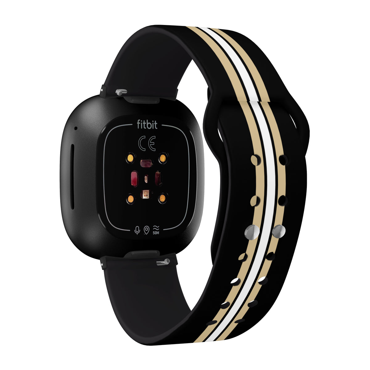 New Orleans Saints HD Fitbit Versa 3 and Sense 1 Watch Band