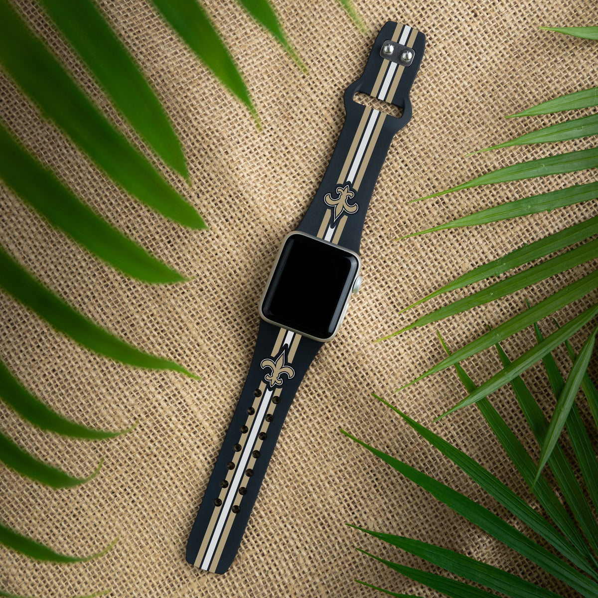 New Orleans Saints HD Apple Watch Band