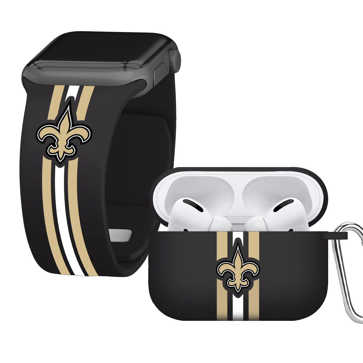 Game Time New Orleans Saints HD Apple Pro 1 &amp; 2 Combo Package