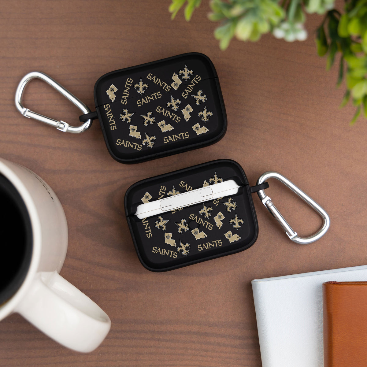 New Orleans Saints HDX Apple AirPods Pro 1 &amp; 2 Case Cover