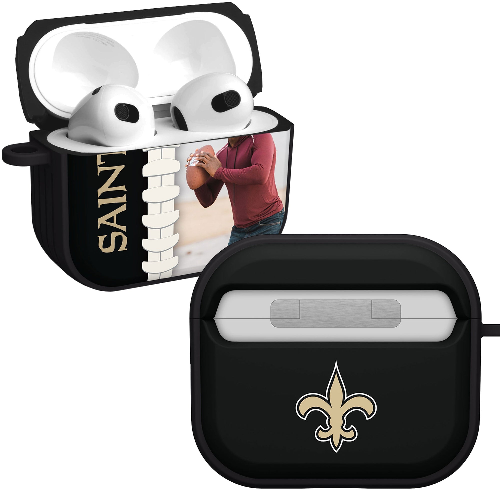 New Orleans Saints Custom Photo HDX Apple AirPods Gen 3 Case Cover