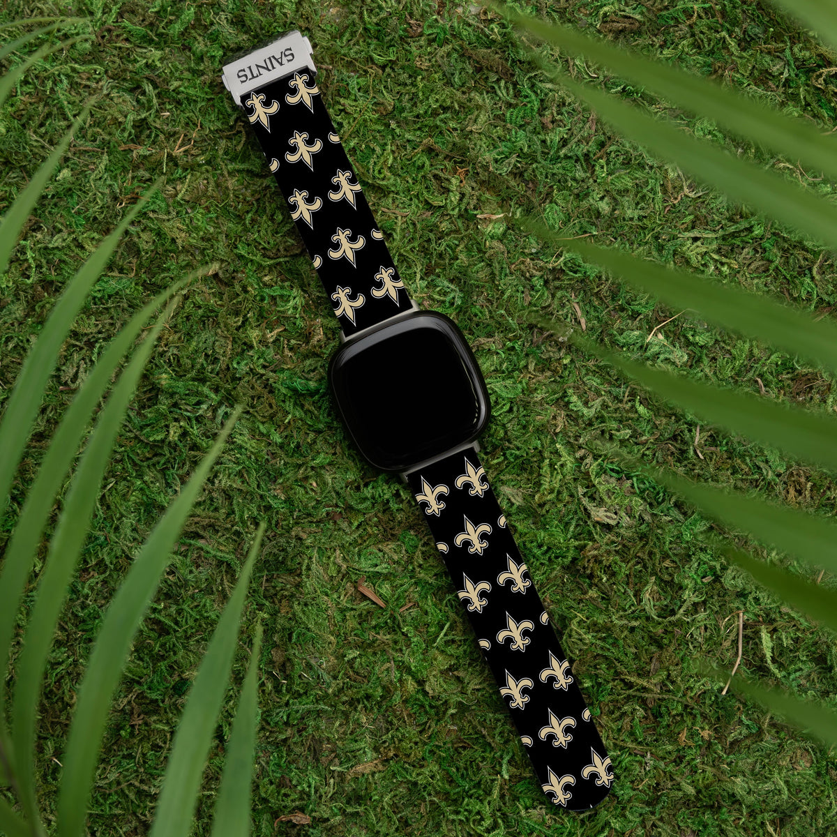 New Orleans Saints Signature Series Fitbit Versa 3 &amp; Sense 1 Watch Band