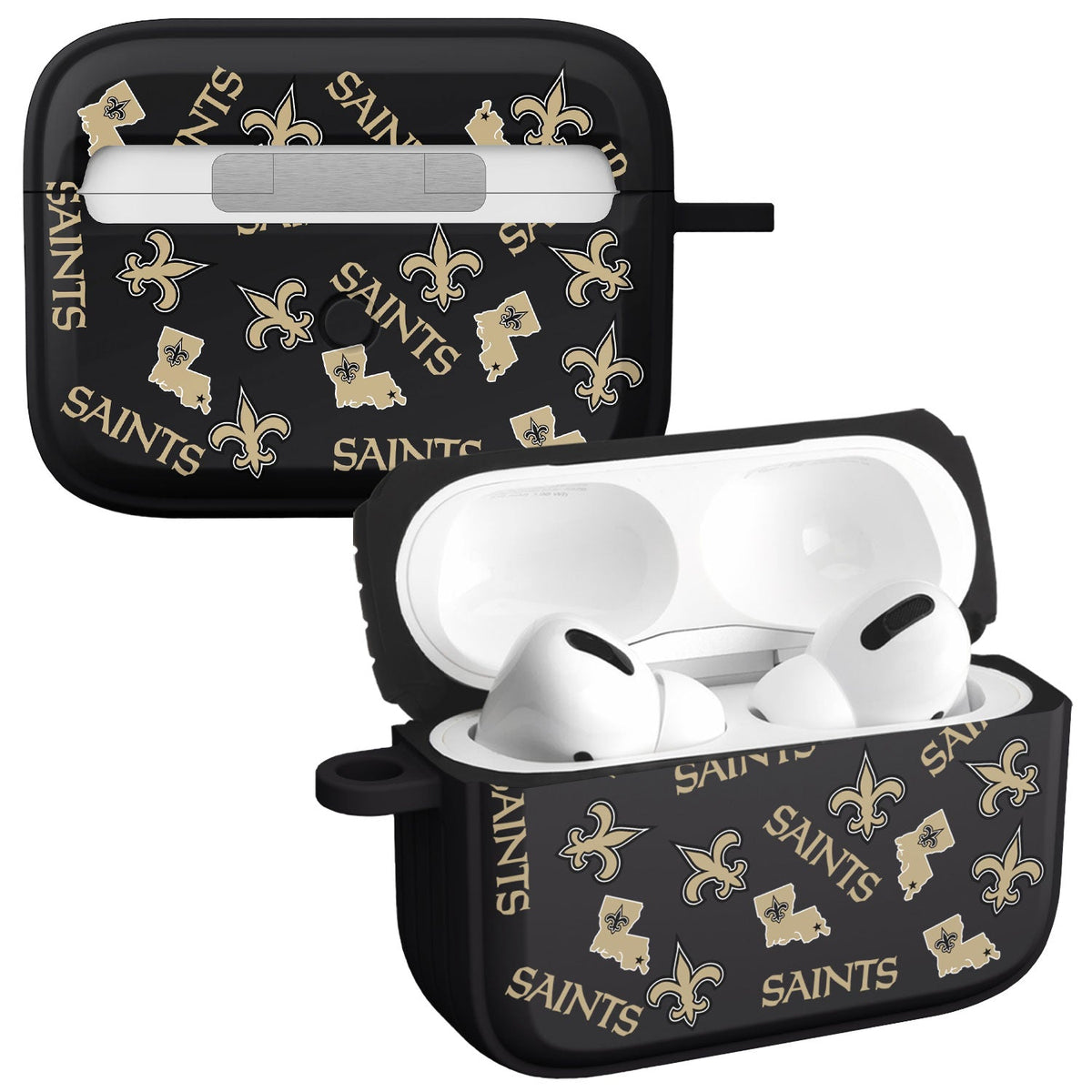 New Orleans Saints HDX Apple AirPods Pro 1 &amp; 2 Case Cover