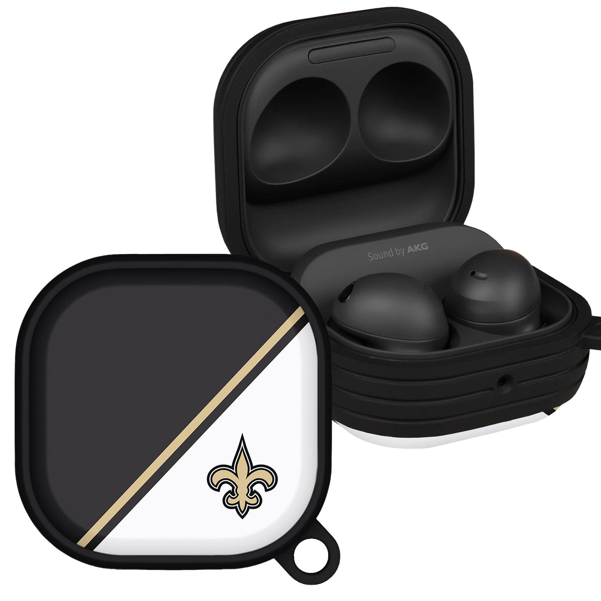 New Orleans Saints HDX Champion Series Samsung Galaxy Buds Pro &amp; Buds Live Case Cover