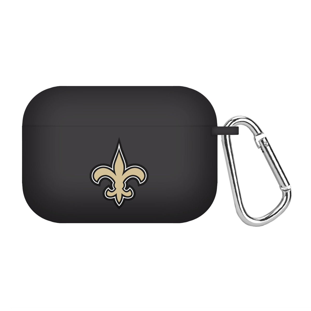 New Orleans Saints Custom Name HD Apple AirPods Pro 1 &amp; 2 Case Cover (Black)