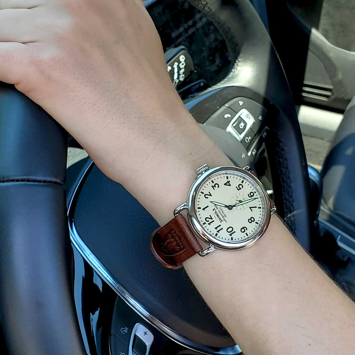 Las Vegas Raiders Quick Change Leather Watch Band - USA Sewn - AffinityBands