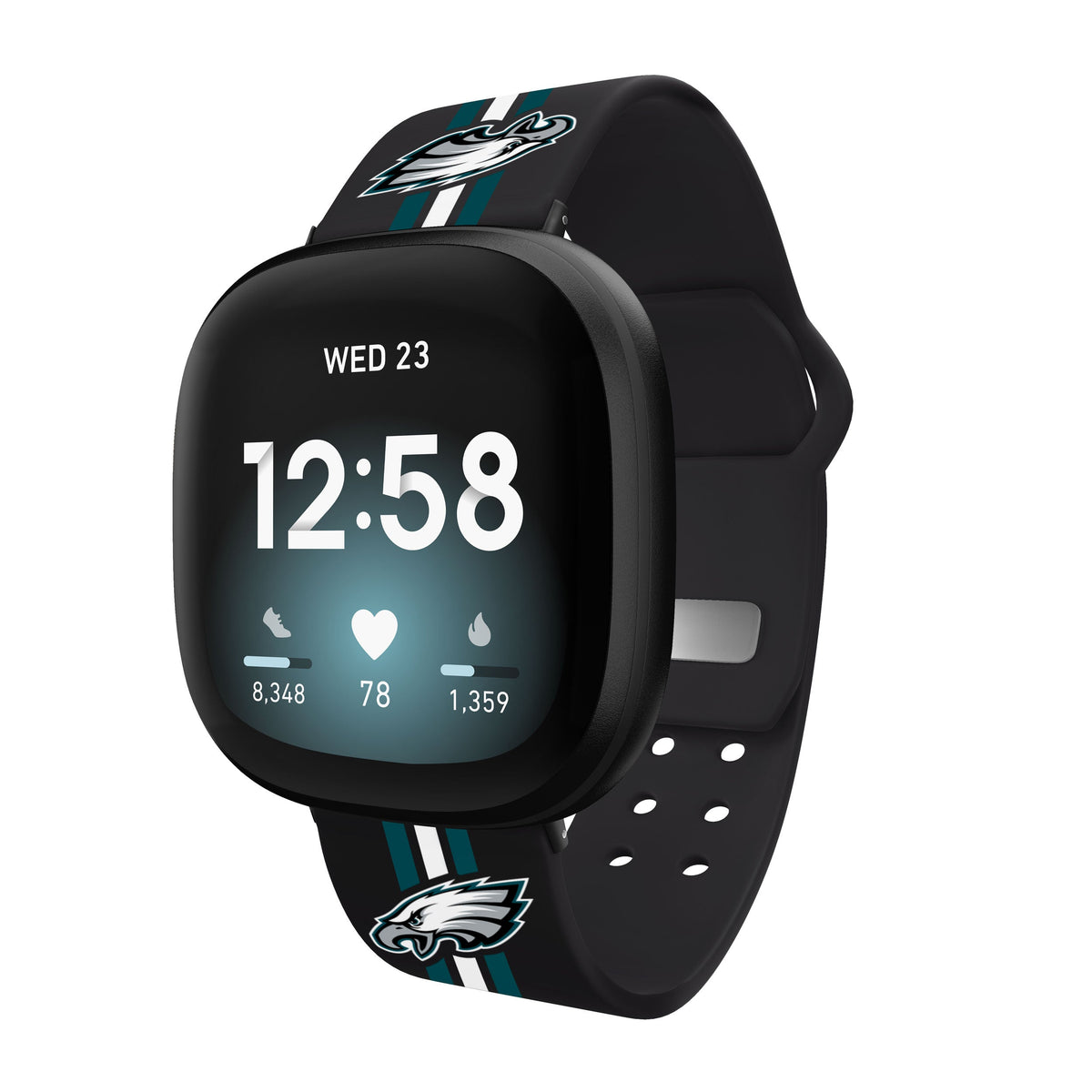 Philadelphia Eagles HD Fitbit Versa 3 and Sense 1 Watch Band