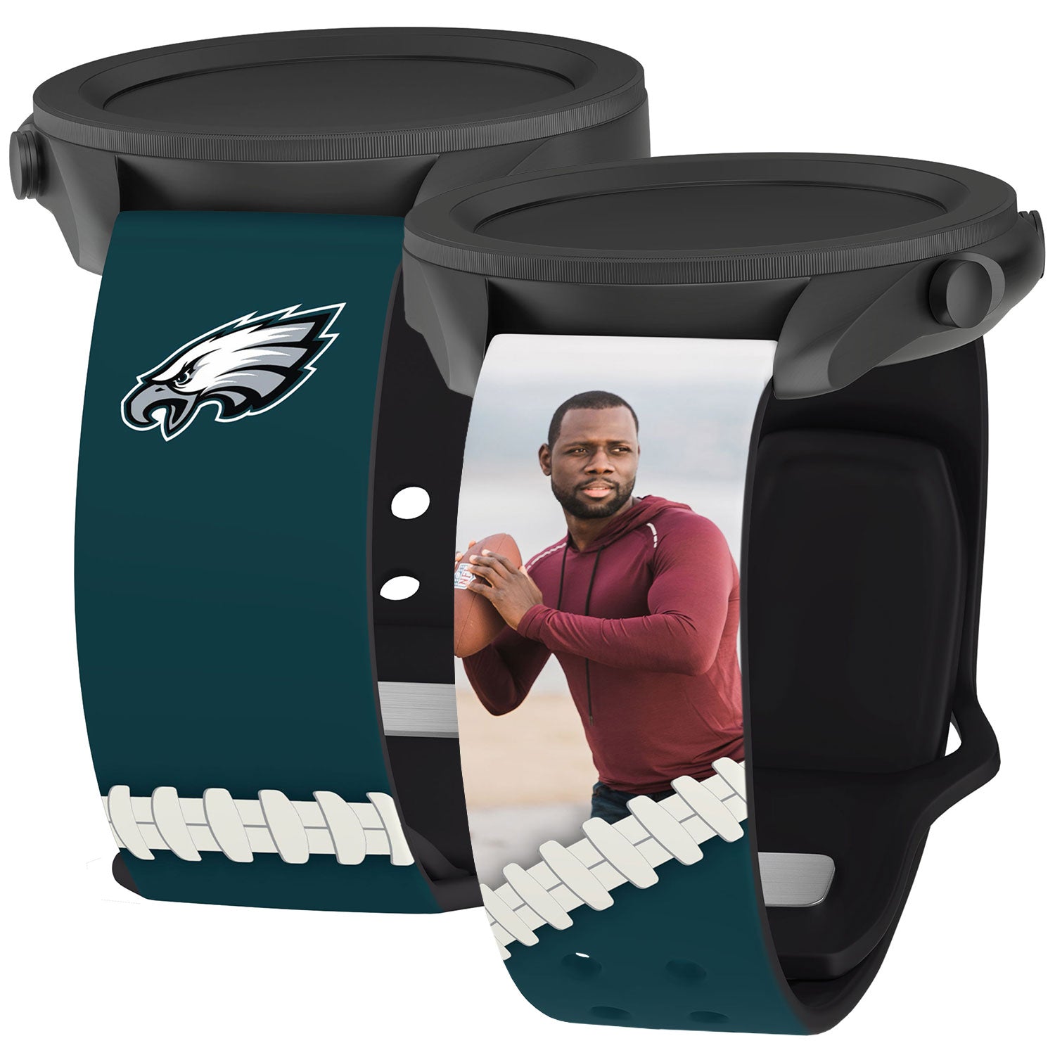 Philadelphia Eagles Custom Photo HD Samsung Galaxy Watch Band