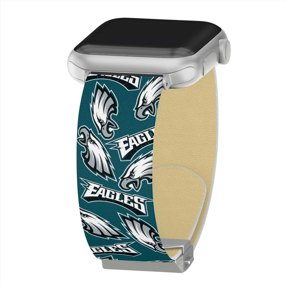 Game Time Philadelphia Eagles Signature Series Apple Watch Band With Engraved Buckle
