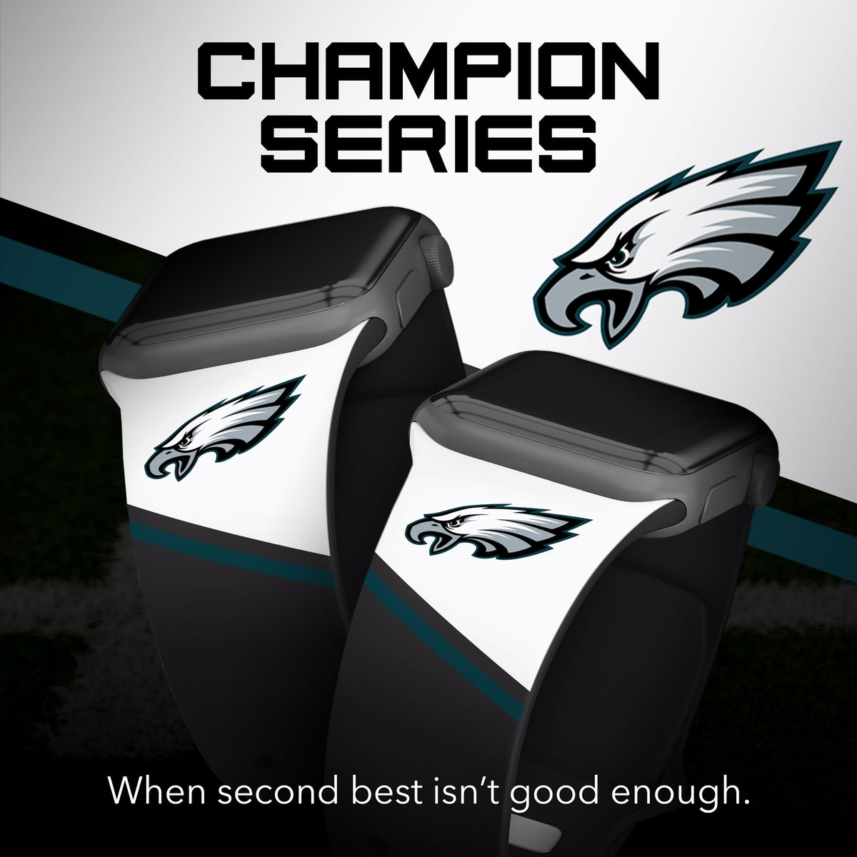 Philadelphia Eagles HD Champion Series Apple Watch Band