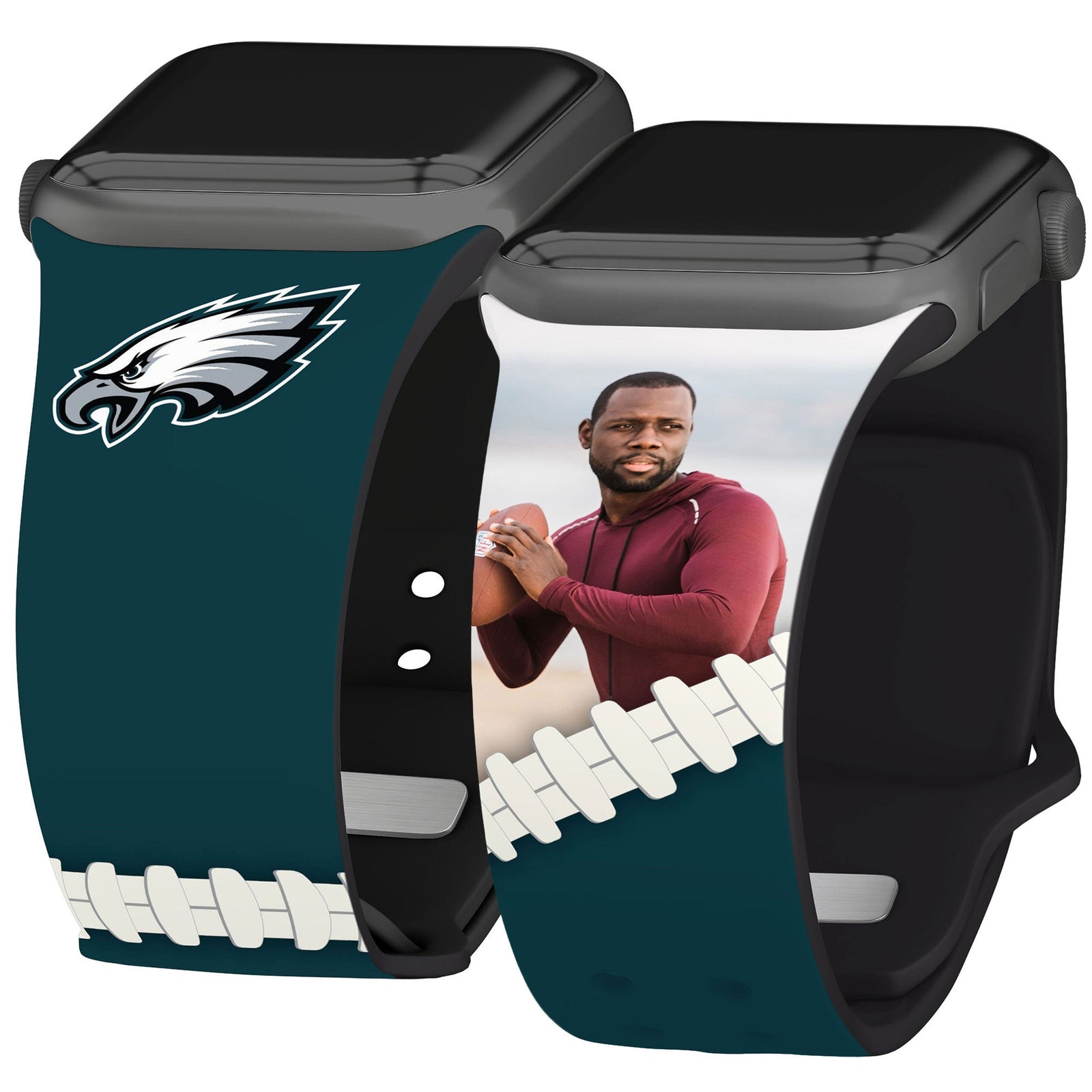 Philadelphia Eagles Custom Photo HD Apple Watch Band