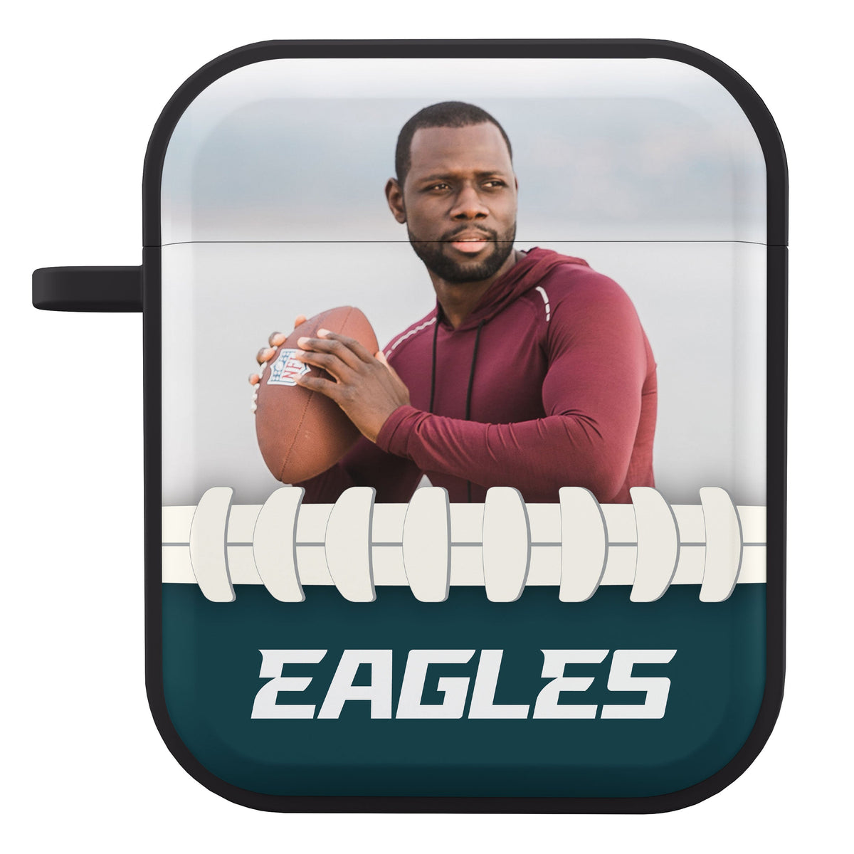 Philadelphia Eagles Custom Photo HDX Apple AirPods Gen 1 &amp; 2 Case Cover