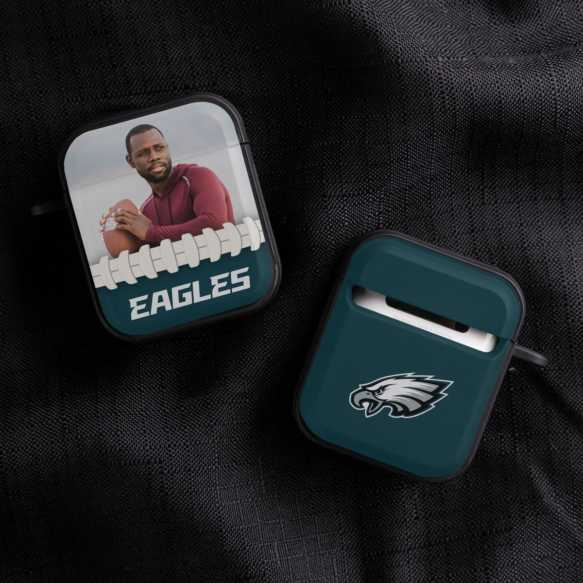 Philadelphia Eagles Custom Photo HDX Apple AirPods Gen 1 &amp; 2 Case Cover