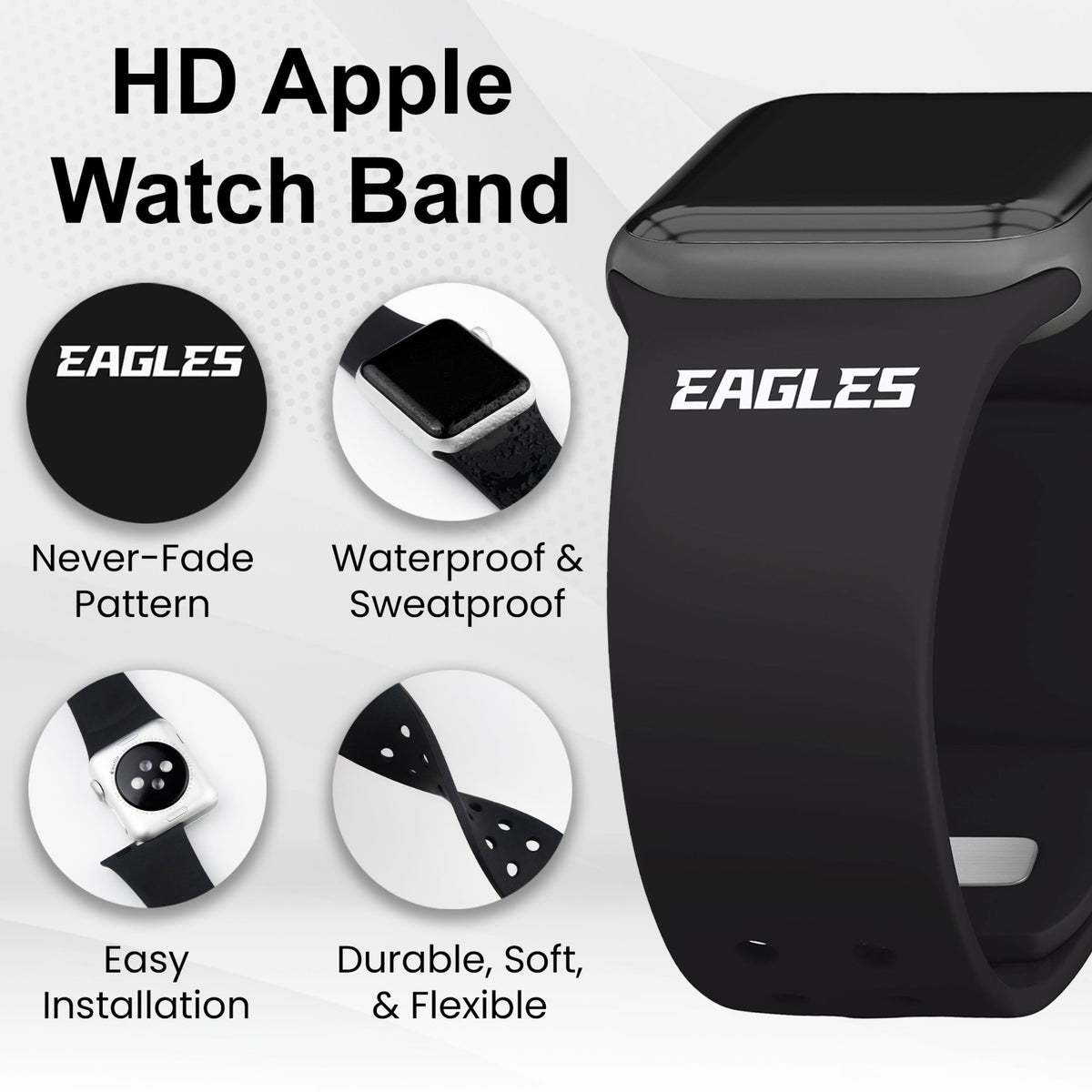 Philadelphia Eagles HD Elite Edition Apple Watch Band