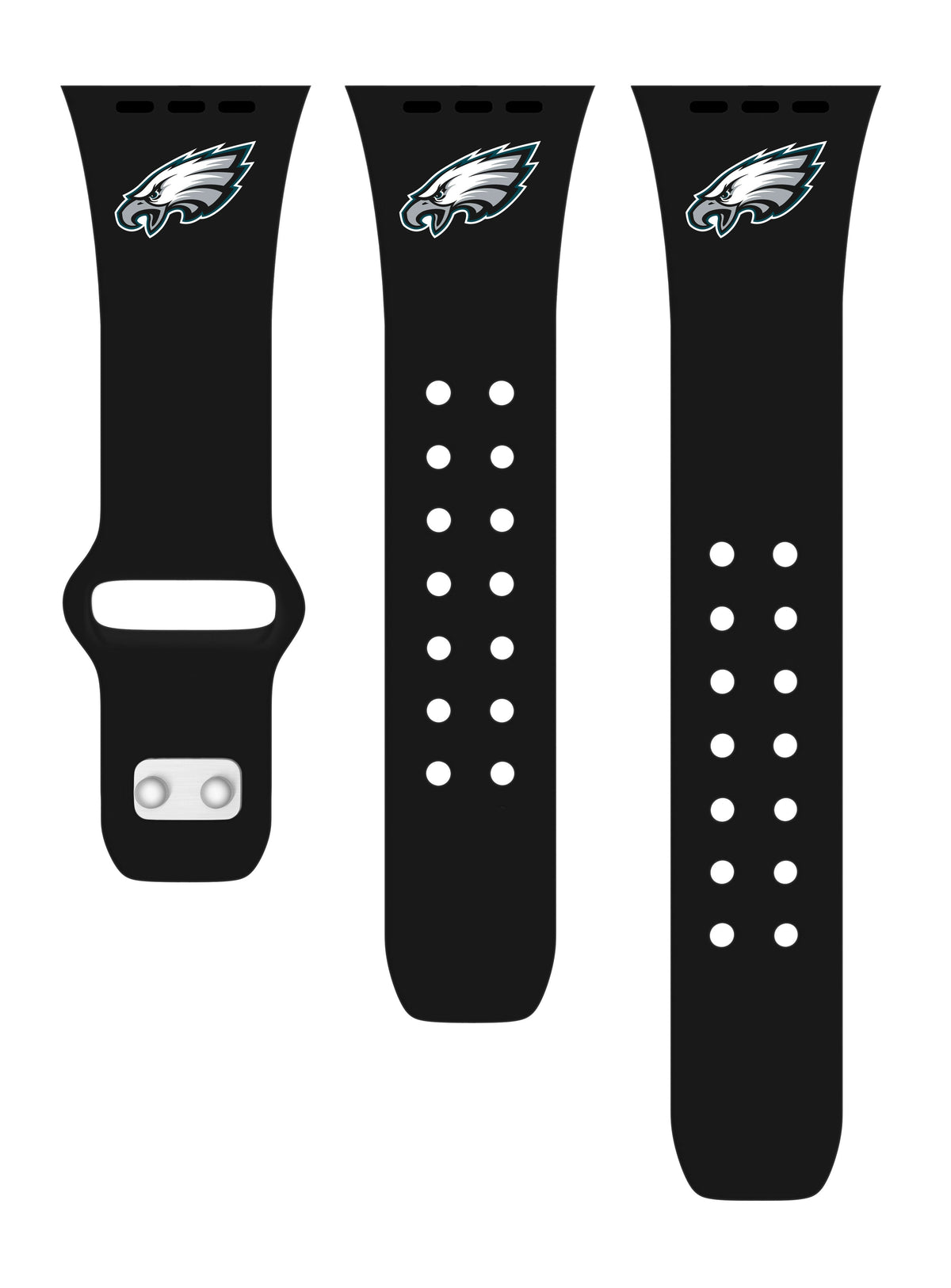 Philadelphia Eagles Silicone Apple Watch Band - Game Time