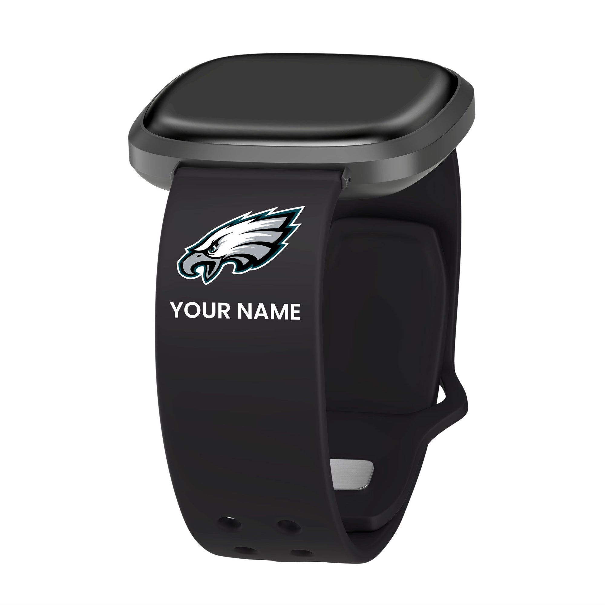 GAME TIME Philidelphia Eagles Custom Name HD FitBit Versa 3 & Sense Watch Band