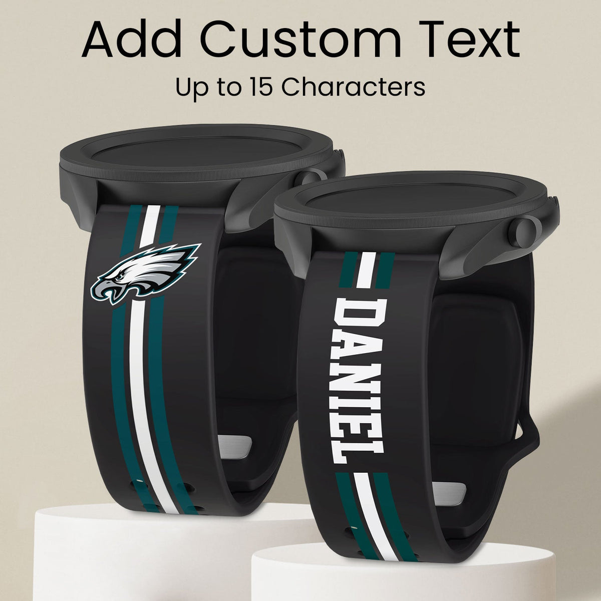 Philadelphia Eagles Custom Name HD Watch Band